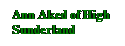 Text Box: Ann Aked of High Sunderland
